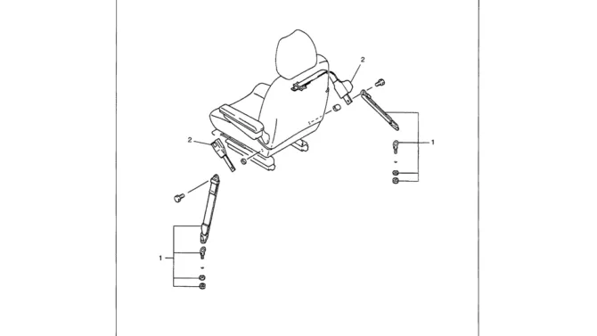01-064 SEAT BELT-SK330LC-6E SK330-6E SK350LC-6E Kobelco Excavator Parts Number Electronic Catalog EPC Manuals