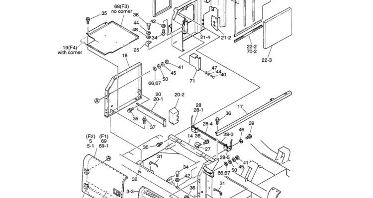 01-065(02) GUARD INSTALLATION-SK330LC-6E SK330-6E SK350LC-6E Kobelco Excavator Parts Number Electronic Catalog EPC Manuals