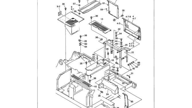 01-066 GUARD INSTALLATION-SK330LC-6E SK330-6E SK350LC-6E Kobelco Excavator Parts Number Electronic Catalog EPC Manuals
