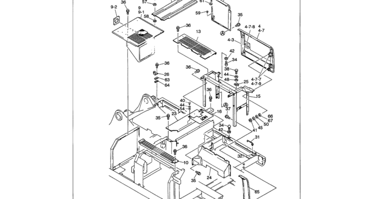 01-066 GUARD INSTALLATION-SK330LC-6E SK330-6E SK350LC-6E Kobelco Excavator Parts Number Electronic Catalog EPC Manuals