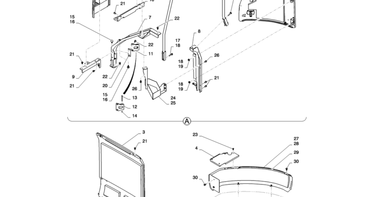 01-069(02)GUARD INSTALL-SK235SR-2 SK235SRLC-2 SK235SR Kobelco Excavator Parts Number Electronic Catalog EPC Manuals