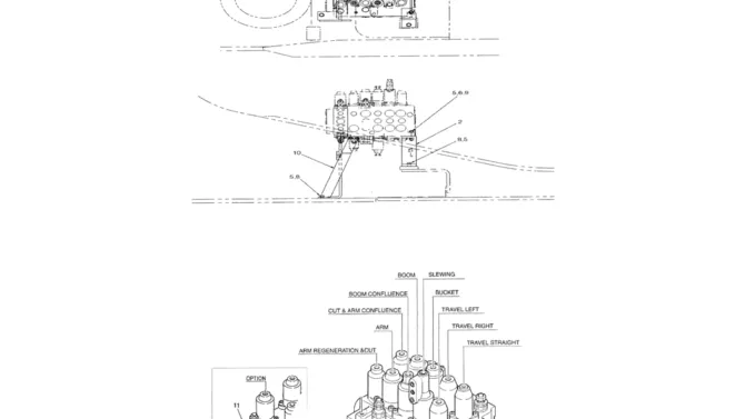 01-072 VALVE INSTALLATION-SK200-6E SK210LC-6E SK200-6ES SK200LC-6E Kobelco Excavator Parts Number Electronic Catalog EPC Manuals