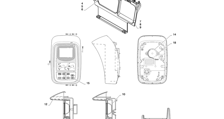 01 075(03)PANEL ASSY, INSTRUMENT (NIBBLER & BREAKER)