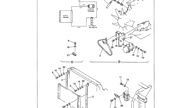 01-077 AIR CONDITIONER-SK330LC-6E SK330-6E SK350LC-6E Kobelco Excavator Parts Number Electronic Catalog EPC Manuals