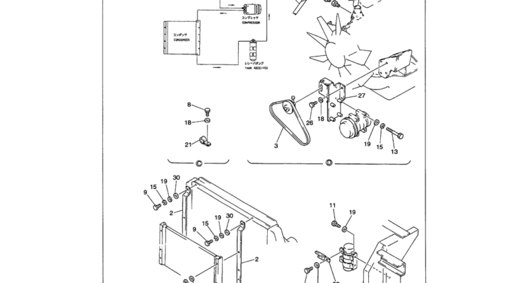 01-077 AIR CONDITIONER-SK330LC-6E SK330-6E SK350LC-6E Kobelco Excavator Parts Number Electronic Catalog EPC Manuals