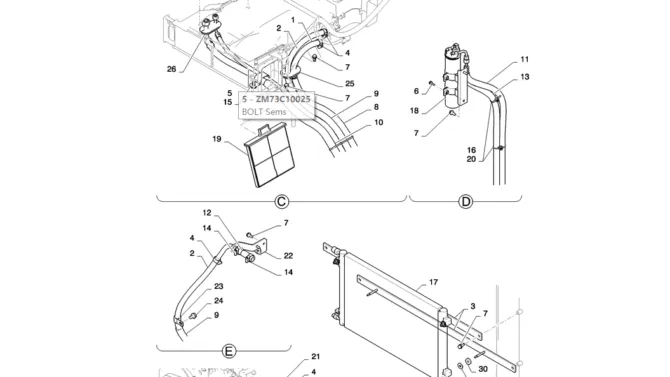 01-080(02)AIR CONDITIONING-SK235SR-2 SK235SRLC-2 SK235SR Kobelco Excavator Parts Number Electronic Catalog EPC Manuals