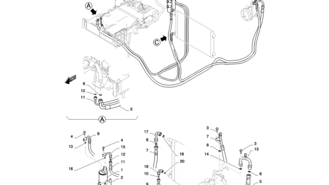 01-080(08)AIR CONDITIONING-SK235SR-2 SK235SRLC-2 SK235SR Kobelco Excavator Parts Number Electronic Catalog EPC Manuals
