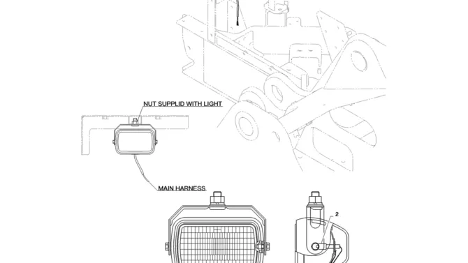 01-081(00)LIGHT INSTALL, UPPER-SK235SR-2 SK235SRLC-2 SK235SR Kobelco Excavator Parts Number Electronic Catalog EPC Manuals