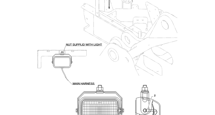 01-081(00)LIGHT INSTALL, UPPER-SK235SR-2 SK235SRLC-2 SK235SR Kobelco Excavator Parts Number Electronic Catalog EPC Manuals