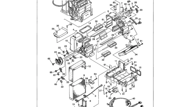01-082 AIR CONDITIONER ASSEMBLY (COMPONENTS)-SK330LC-6E SK330-6E SK350LC-6E Kobelco Excavator Parts Number Electronic Catalog EPC Manuals