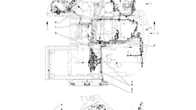 01-083(01)HARNESS ASSY, UPPER-SK235SR-2 SK235SRLC-2 SK235SR Kobelco Excavator Parts Number Electronic Catalog EPC Manuals