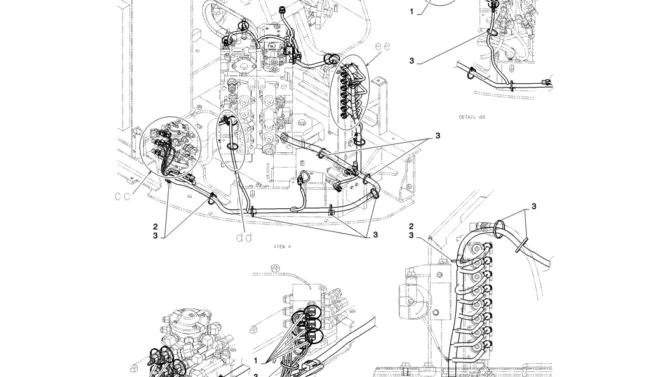 01-083(04)HARNESS ASSY, UPPER-SK235SR-2 SK235SRLC-2 SK235SR Kobelco Excavator Parts Number Electronic Catalog EPC Manuals