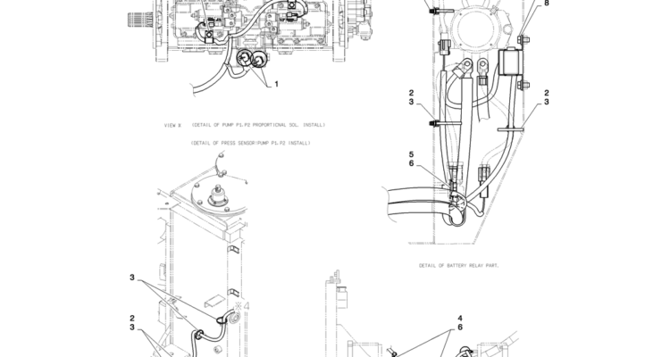01-083(06)HARNESS ASSY, UPPER-SK235SR-2 SK235SRLC-2 SK235SR Kobelco Excavator Parts Number Electronic Catalog EPC Manuals