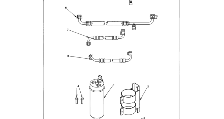 01-084 AIR DRYER ASSEMBLY-SK330LC-6E SK330-6E SK350LC-6E Kobelco Excavator Parts Number Electronic Catalog EPC Manuals