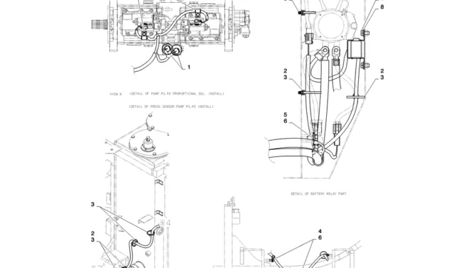 01-084(06)HARNESS ASSY, UPPER (NIBBLER & BREAKER)-SK235SR-2 SK235SRLC-2 SK235SR Kobelco Excavator Parts Number Electronic Catalog EPC Manuals