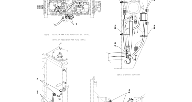 01-084(06)HARNESS ASSY, UPPER (NIBBLER & BREAKER)-SK235SR-2 SK235SRLC-2 SK235SR Kobelco Excavator Parts Number Electronic Catalog EPC Manuals