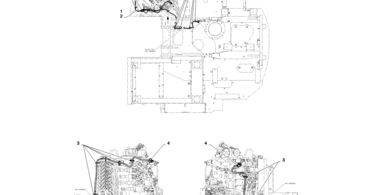 01 084(09)HARNESS ASSY, UPPER (NIBBLER & BREAKER)