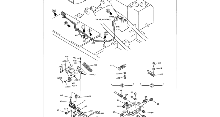 01-085 REMOTE CONTROL LINES NIBBLER AND BREAKER-Kobelco SK480LC-6E SK480-6S SK480LC-6 SK450-6 Excavator Parts Number Electronic Catalog EPC Manuals