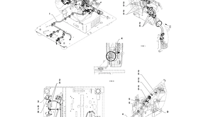 01-086(01)HARNESS ASSY, UPPER-SK235SR-2 SK235SRLC-2 SK235SR Kobelco Excavator Parts Number Electronic Catalog EPC Manuals