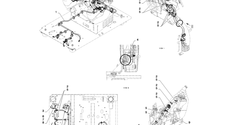 01-086(01)HARNESS ASSY, UPPER-SK235SR-2 SK235SRLC-2 SK235SR Kobelco Excavator Parts Number Electronic Catalog EPC Manuals