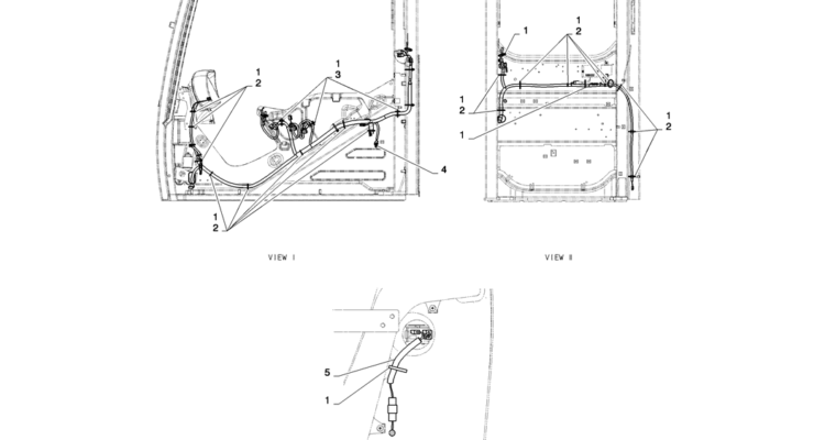 01-087(02)HARNESS ASSY, CAB-SK235SR-2 SK235SRLC-2 SK235SR Kobelco Excavator Parts Number Electronic Catalog EPC Manuals