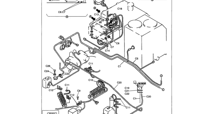 01-090 HARNESS ASSEMBLY-SK330LC-6E SK330-6E SK350LC-6E Kobelco Excavator Parts Number Electronic Catalog EPC Manuals