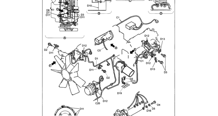 01-091 HARNESS ASSEMBLY (ENGINE)-SK330LC-6E SK330-6E SK350LC-6E Kobelco Excavator Parts Number Electronic Catalog EPC Manuals