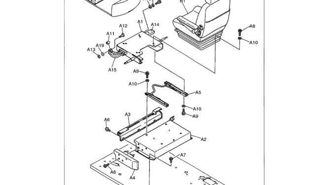 01-096 SEAT MOUNTING-Kobelco SK480LC-6E SK480-6S SK480LC-6 SK450-6 Excavator Parts Number Electronic Catalog EPC Manuals