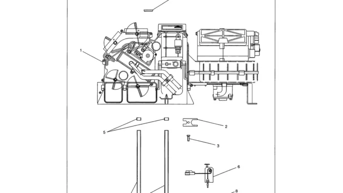 01-116 AIR CONDITIONER ASSY-Kobelco SK480LC-6E SK480-6S SK480LC-6 SK450-6 Excavator Parts Number Electronic Catalog EPC Manuals