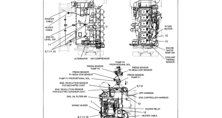 01-126 HARNESS ASSY ENGINE P/N LS16E00005F2-Kobelco SK480LC-6E SK480-6S SK480LC-6 SK450-6 Excavator Parts Number Electronic Catalog EPC Manuals