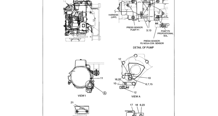 01-127 HARNESS ASSY ENGINE P/N LS16E00005F2-Kobelco SK480LC-6E SK480-6S SK480LC-6 SK450-6 Excavator Parts Number Electronic Catalog EPC Manuals