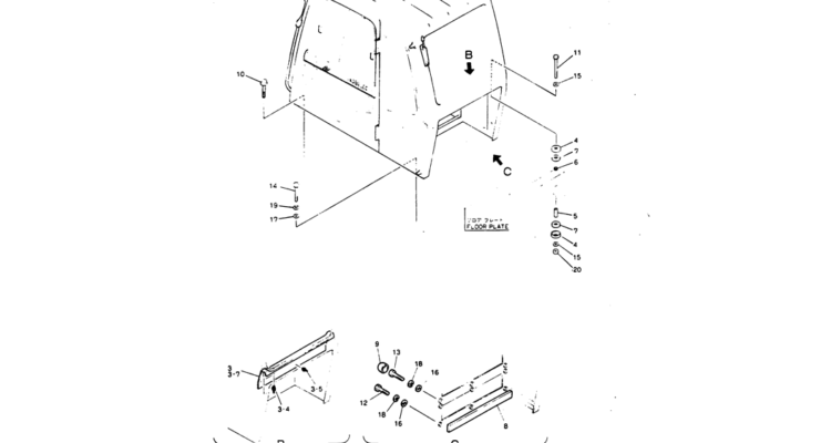 02-001 INSTALL, CAB P/N 24100N7462F1-Kobelco SK220LC-3 SK250LC SK220-3 Excavator Parts Number Electronic Catalog EPC Manuals