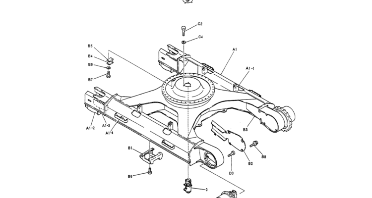 02-002LOW GROUP (LONG CRAWLER)-Kobelco SK200-3 SK200LC-5 SK200 Excavator Parts Number Electronic Catalog EPC Manuals