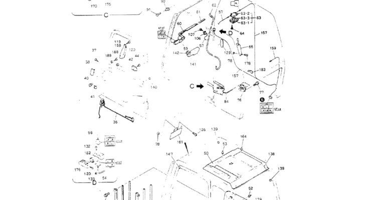 02-004(02) CAB ASSY P/N 24100J14396F15-Kobelco SK220LC-3 SK250LC SK220-3 Excavator Parts Number Electronic Catalog EPC Manuals