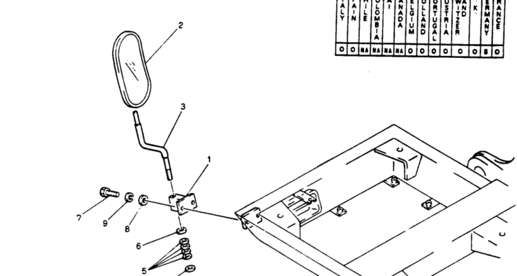 02-005 INSTALL, MIRROR-Kobelco SK220LC-3 SK250LC SK220-3 Excavator Parts Number Electronic Catalog EPC Manuals