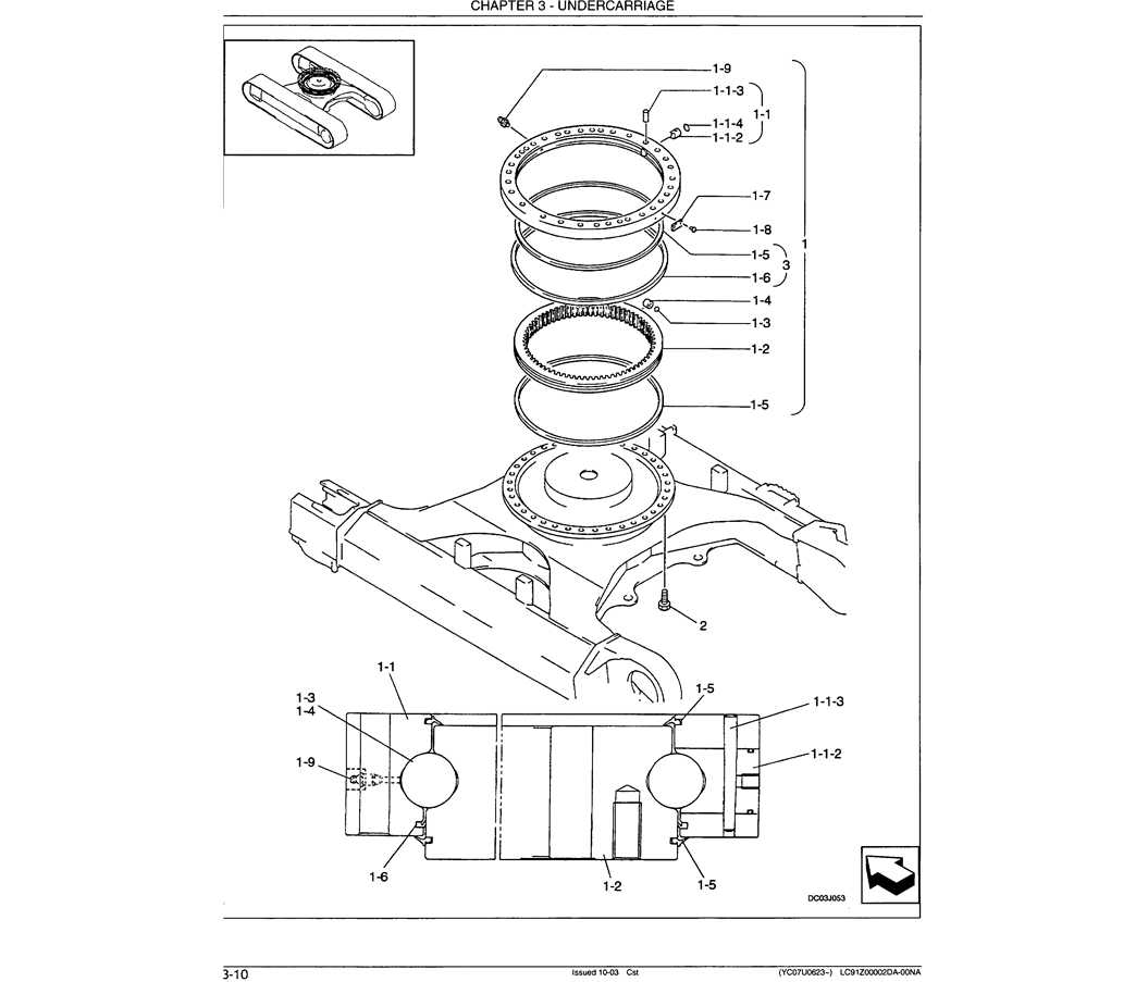 02-006 SLEWING RING ASSEMBLY-SK330LC-6E SK330-6E SK350LC-6E Kobelco Excavator Parts Number Electronic Catalog EPC Manuals