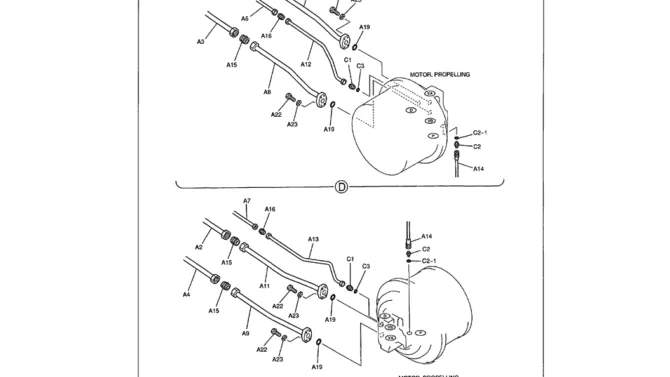 02-011 LOWER HYDRAULIC LINES - STANDARD SWIVEL TO PROPELLING MOTOR-Kobelco SK480LC-6E SK480-6S SK480LC-6 SK450-6 Excavator Parts Number Electronic Catalog EPC Manuals