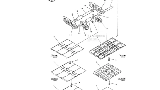 02-011ROLLER ASSY, UPP-Kobelco SK200-3 SK200LC-5 SK200 Excavator Parts Number Electronic Catalog EPC Manuals