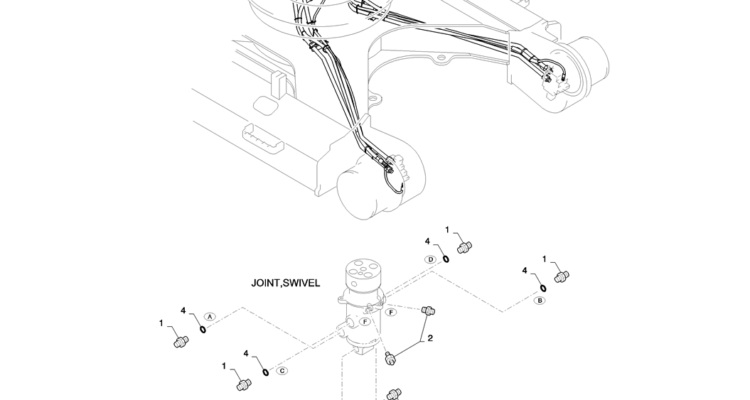 02-014(00)HYD LINES, SWIVEL-SK235SR-2 SK235SRLC-2 SK235SR Kobelco Excavator Parts Number Electronic Catalog EPC Manuals