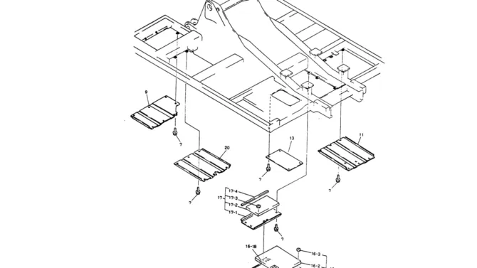 02-015 COVER ASSY, UNDER P/N 24100J11777F4-Kobelco SK220LC-3 SK250LC SK220-3 Excavator Parts Number Electronic Catalog EPC Manuals