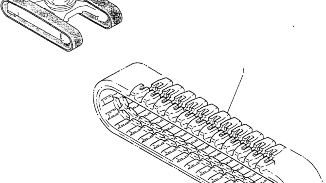 02-015 RUBBER, CRAWLER BELT-Kobelco SK120LC-5 SK120-V SK120LC-3 Excavator Parts Number Electronic Catalog EPC Manuals