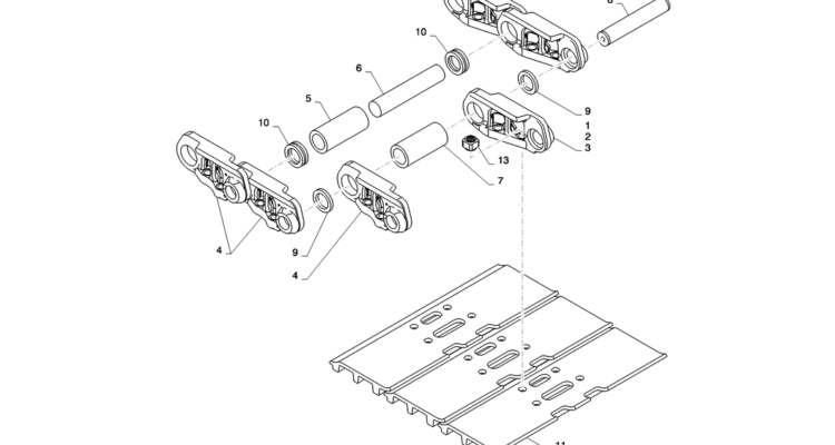02-016(00)SHOE ASSY-SK235SR-2 SK235SRLC-2 SK235SR Kobelco Excavator Parts Number Electronic Catalog EPC Manuals