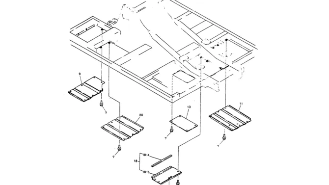 02-017 COVER ASSY, UNDER, P/N 24100J11777F5-Kobelco SK220LC-3 SK250LC SK220-3 Excavator Parts Number Electronic Catalog EPC Manuals