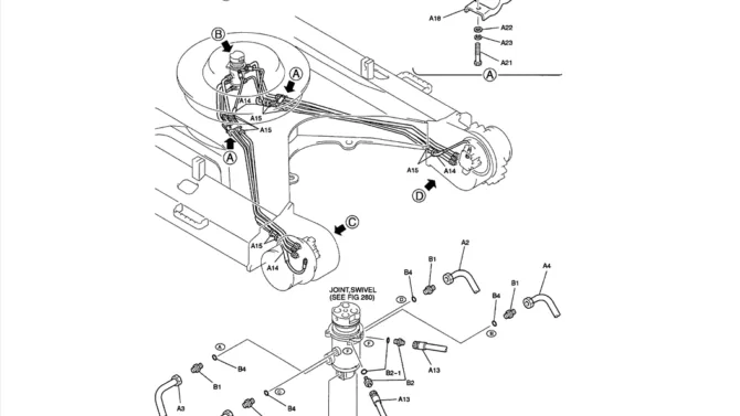 02-018(01) LOWER HYDRAULIC LINES (HIGH AND WIDE)-SK200-6E SK210LC-6E SK200-6ES SK200LC-6E Kobelco Excavator Parts Number Electronic Catalog EPC Manuals