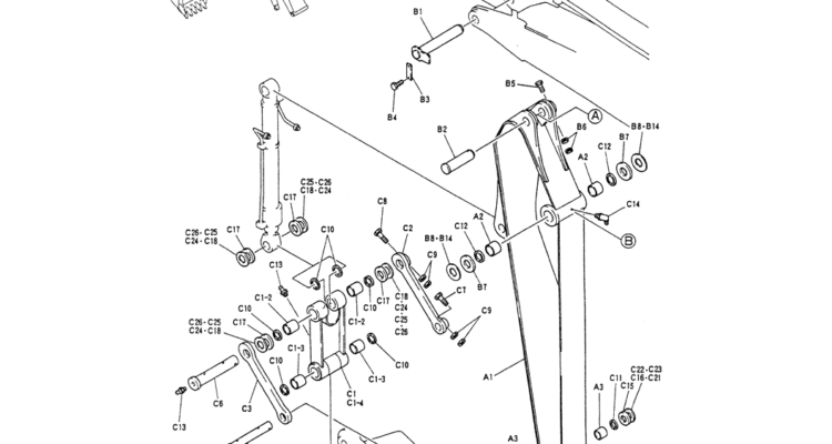 03 004STD. ARM ASSY 2.94M