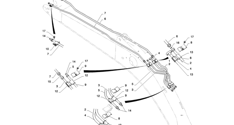 03-006(01)HYD LINES, BOOM 5.65M-SK235SR-2 SK235SRLC-2 SK235SR Kobelco Excavator Parts Number Electronic Catalog EPC Manuals