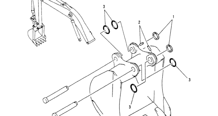 03-007BUCKET INSTAL (LONG RANGE)-Kobelco SK200-3 SK200LC-5 SK200 Excavator Parts Number Electronic Catalog EPC Manuals
