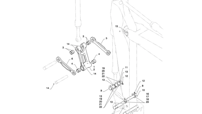 03-021(00)ARM GROUP (NIBBLER & BREAKER)-SK235SR-2 SK235SRLC-2 SK235SR Kobelco Excavator Parts Number Electronic Catalog EPC Manuals
