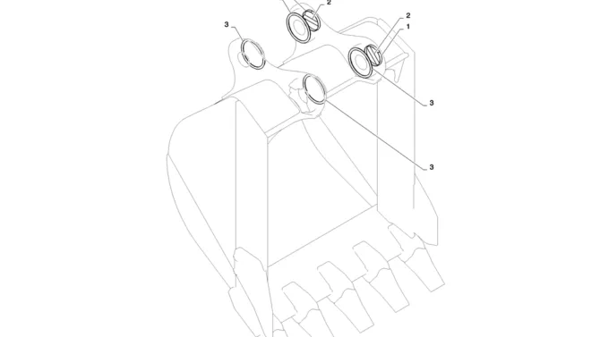 03-025(00)BUCKET INSTALL-SK235SR-2 SK235SRLC-2 SK235SR Kobelco Excavator Parts Number Electronic Catalog EPC Manuals
