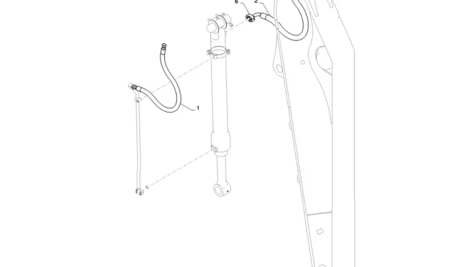 03-026(00) HYD LINES, ARM 2.94M-SK235SR-2 SK235SRLC-2 SK235SR Kobelco Excavator Parts Number Electronic Catalog EPC Manuals